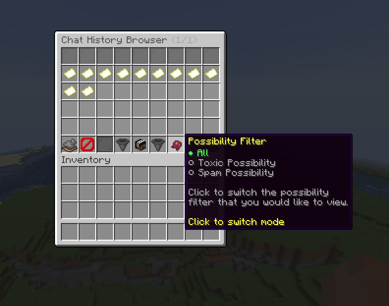Chat History Possibilities